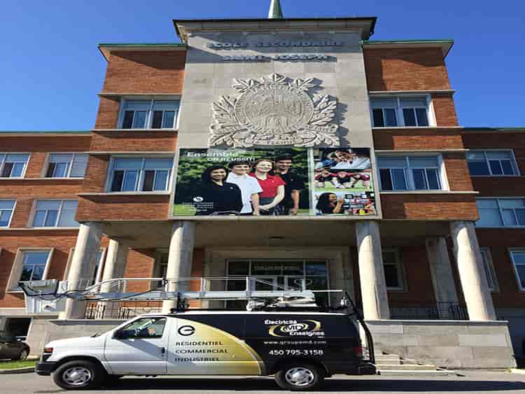 Installation de Bannière publicitaire